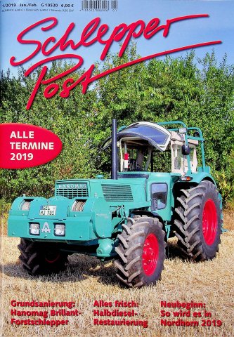 Deckblatt Schlepper Post (01/2019)
